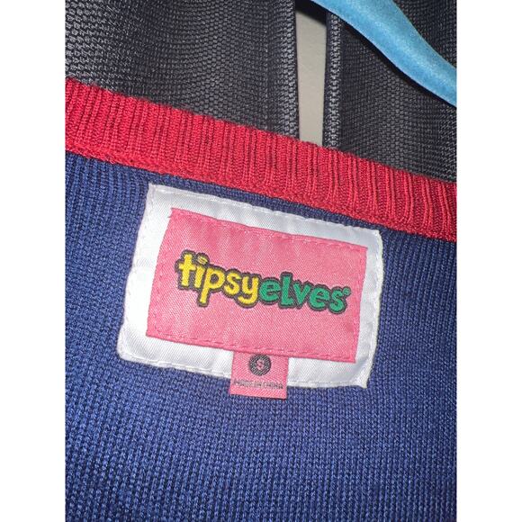 Ugly Christmas Sweater Xmas Size Small Tipsy Elves - Picture 2 of 3